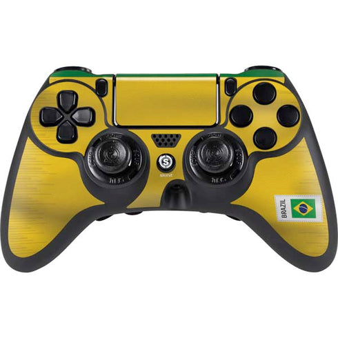 Brazil Soccer Flag PlayStation PS4 Skins
